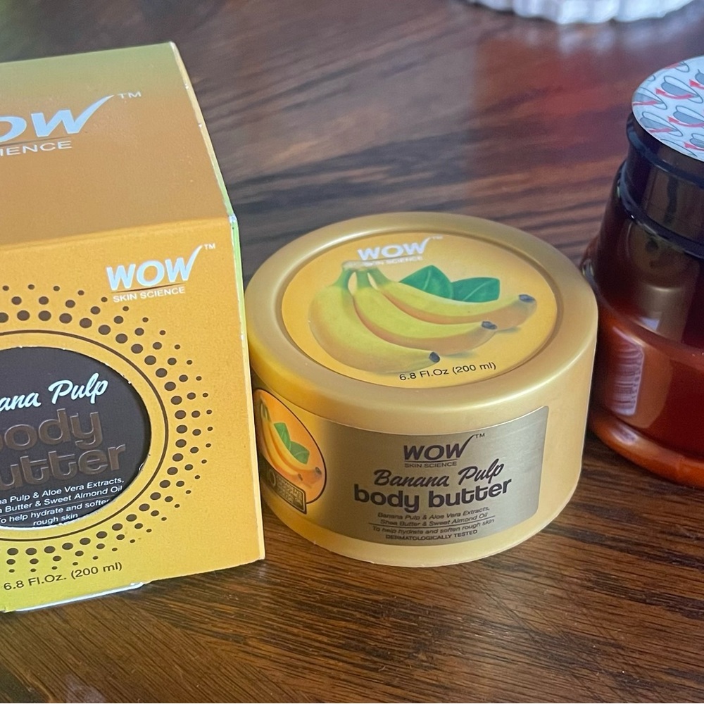 WOW Skin Science: Banana Pulp Butter